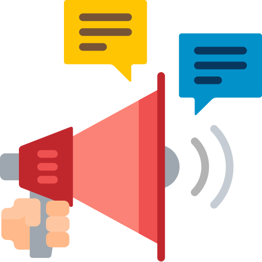 attract broader audiences concept with digital marketing icon and global e-learning reach