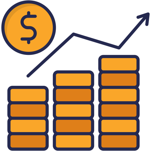 results driven approach concept with business growth chart revenue increase and lead generation strategy